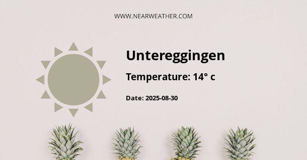 Weather in Untereggingen