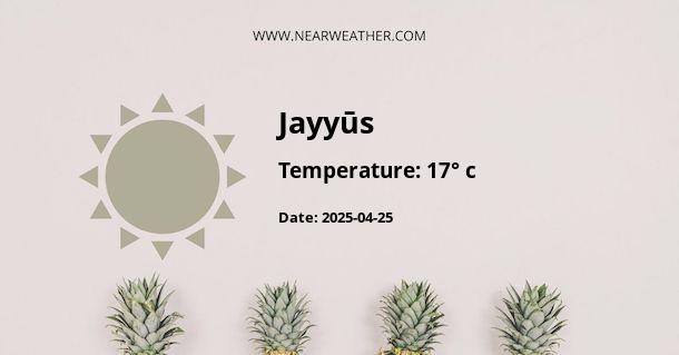 Weather in Jayyūs