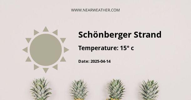 Weather in Schönberger Strand