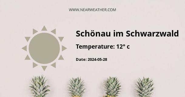 Weather in Schönau im Schwarzwald