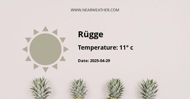 Weather in Rügge