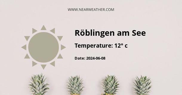 Weather in Röblingen am See