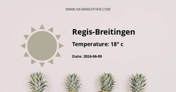 Weather in Regis-Breitingen