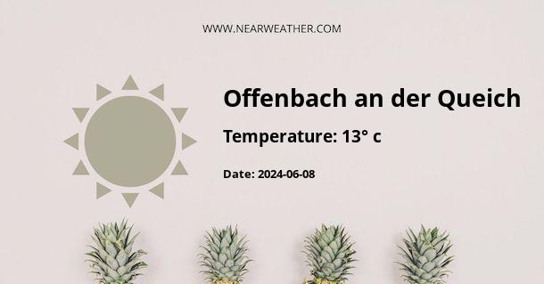 Weather in Offenbach an der Queich