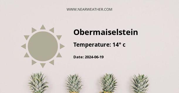 Weather in Obermaiselstein