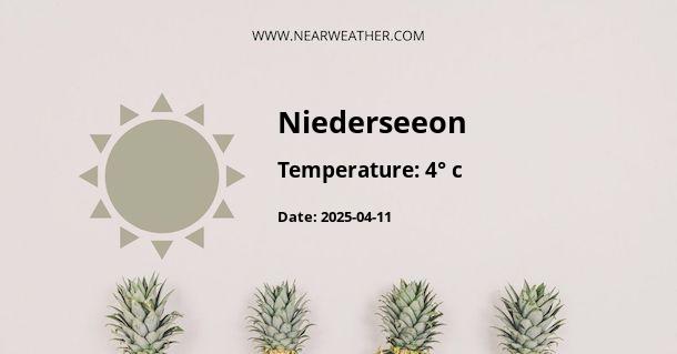 Weather in Niederseeon