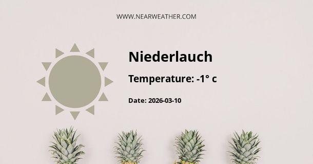 Weather in Niederlauch