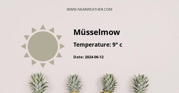 Weather in Müsselmow