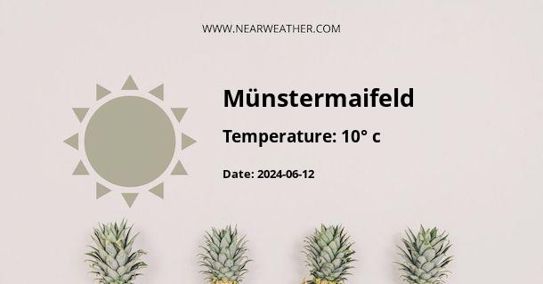 Weather in Münstermaifeld