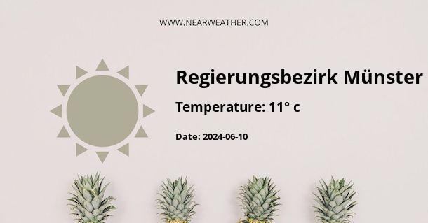 Weather in Regierungsbezirk Münster
