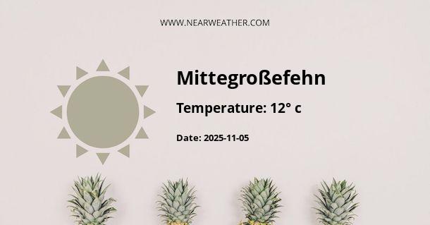 Weather in Mittegroßefehn
