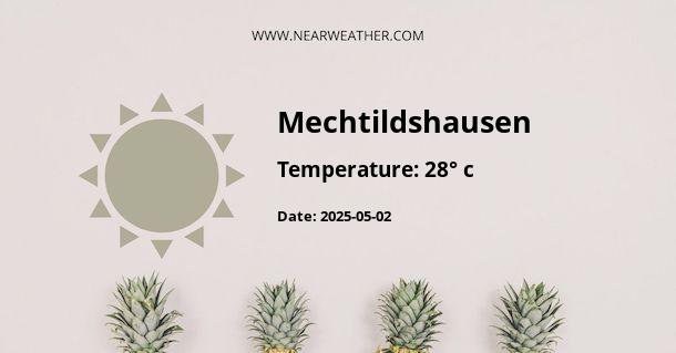 Weather in Mechtildshausen