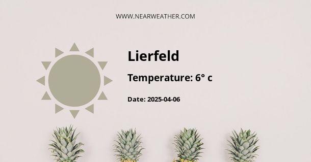 Weather in Lierfeld