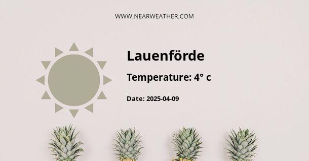 Weather in Lauenförde