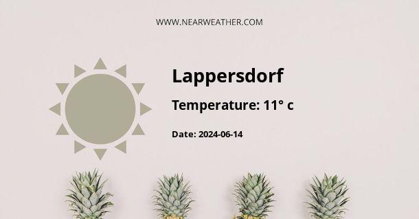 Weather in Lappersdorf