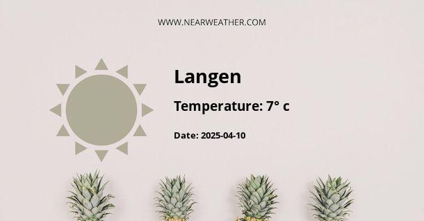 Weather in Langen