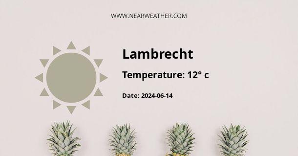 Weather in Lambrecht