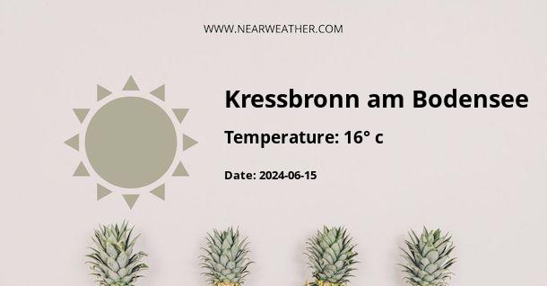 Weather in Kressbronn am Bodensee