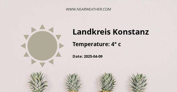 Weather in Landkreis Konstanz