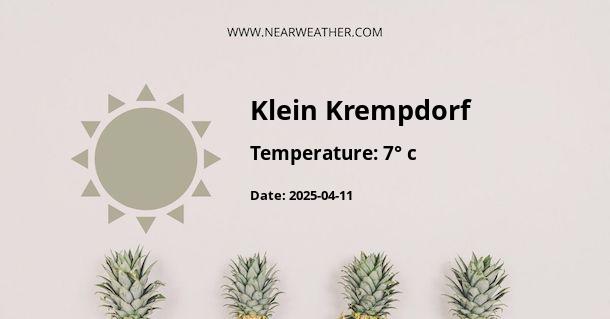 Weather in Klein Krempdorf