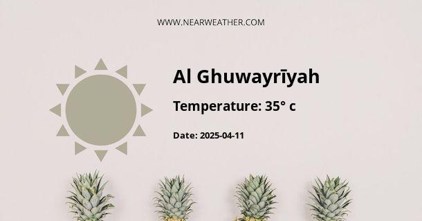 Weather in Al Ghuwayrīyah