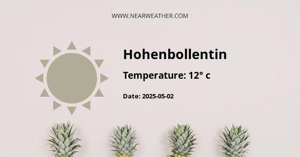 Weather in Hohenbollentin
