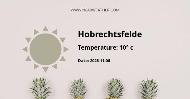 Weather in Hobrechtsfelde