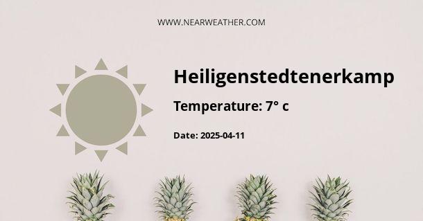 Weather in Heiligenstedtenerkamp