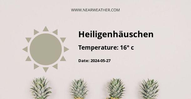 Weather in Heiligenhäuschen