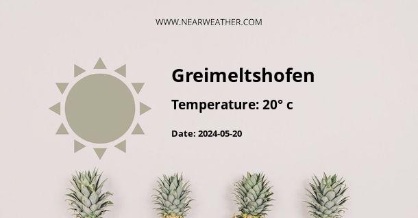 Weather in Greimeltshofen