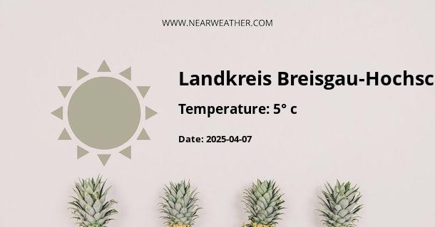 Weather in Landkreis Breisgau-Hochschwarzwald