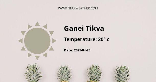 Weather in Ganei Tikva