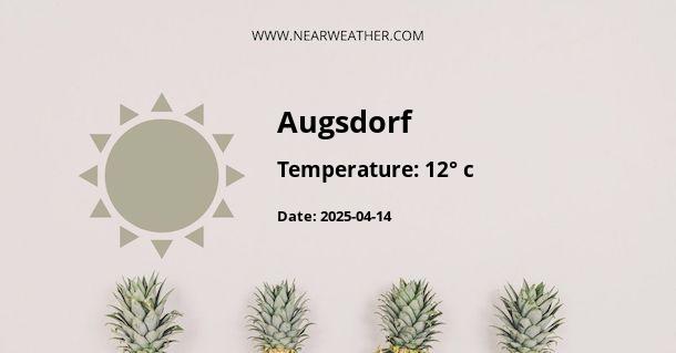 Weather in Augsdorf