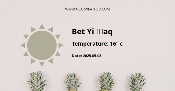 Weather in Bet Yiẕẖaq