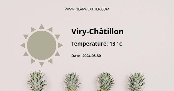 Weather in Viry-Châtillon