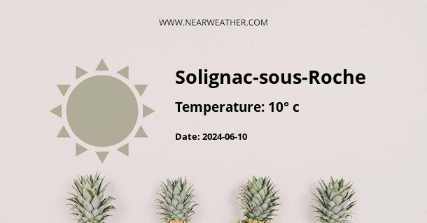 Weather in Solignac-sous-Roche