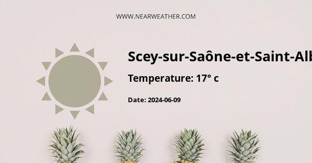 Weather in Scey-sur-Saône-et-Saint-Albin