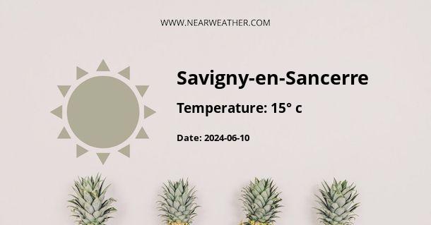 Weather in Savigny-en-Sancerre
