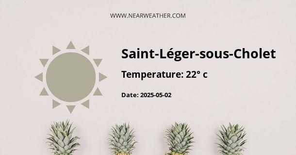 Weather in Saint-Léger-sous-Cholet