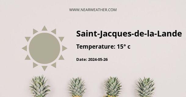 Weather in Saint-Jacques-de-la-Lande