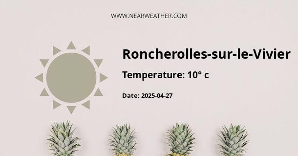 Weather in Roncherolles-sur-le-Vivier