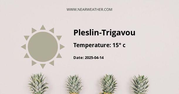 Weather in Pleslin-Trigavou