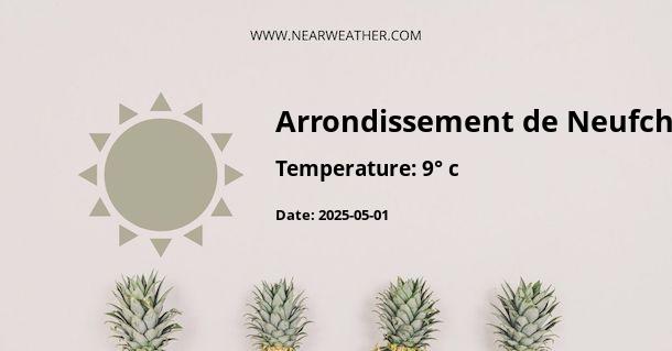 Weather in Arrondissement de Neufchâteau