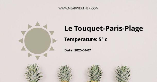 Weather in Le Touquet-Paris-Plage