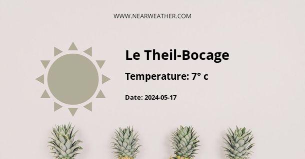 Weather in Le Theil-Bocage