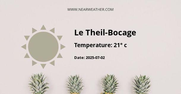 Weather in Le Theil-Bocage