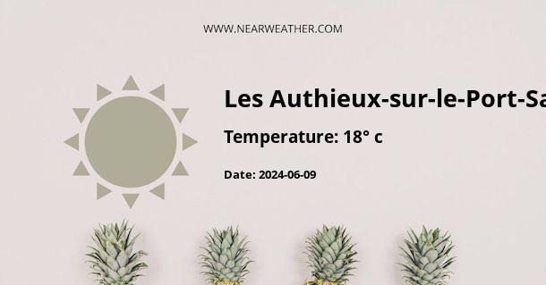 Weather in Les Authieux-sur-le-Port-Saint-Ouen