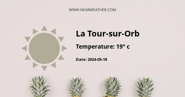 Weather in La Tour-sur-Orb