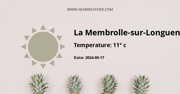 Weather in La Membrolle-sur-Longuenée
