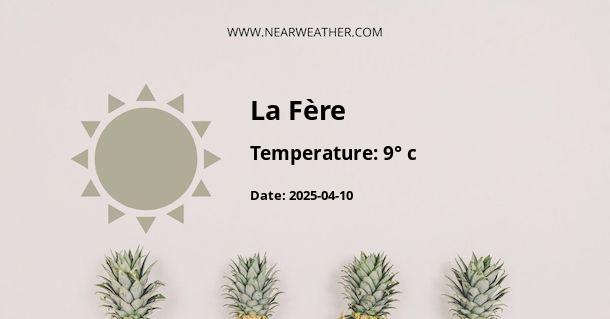 Weather in La Fère